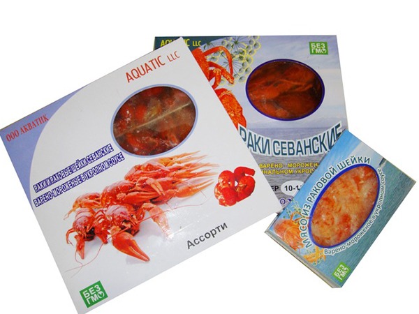 Раки в ассортименте в Уссурийске