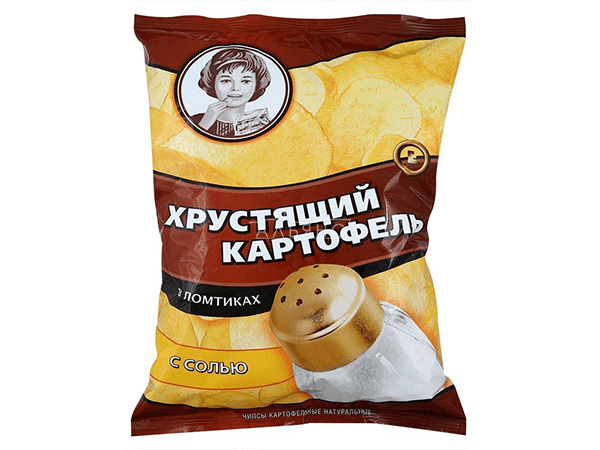 Картофельные чипсы "Девочка" 40 гр. в Уссурийске