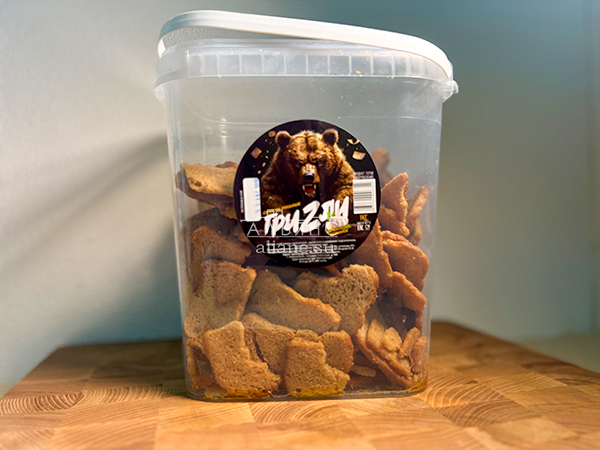 Ведро Ржаные гренки с чесноком в Уссурийске