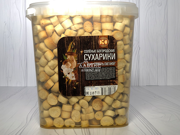 Сухарики с грибами и сметаной в Уссурийске