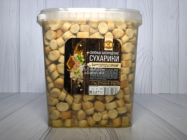 Сухарики с холодцом и хреном в Уссурийске