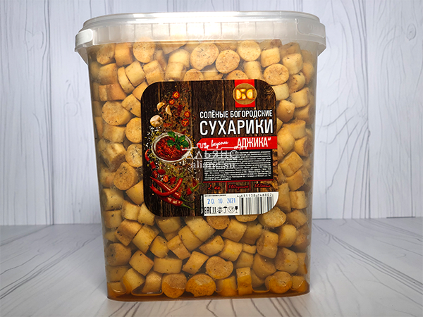 Сухарики с аджикой в Уссурийске