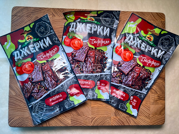 Джерки из индейки "Баффало" 45 гр. в Уссурийске