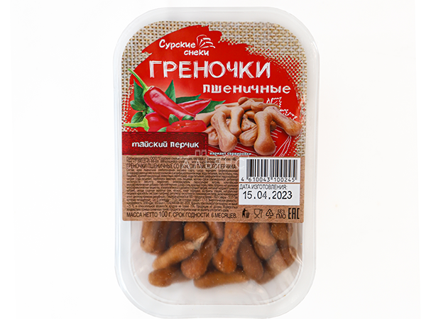Сурские гренки Тайский перчик (100 гр) в Уссурийске