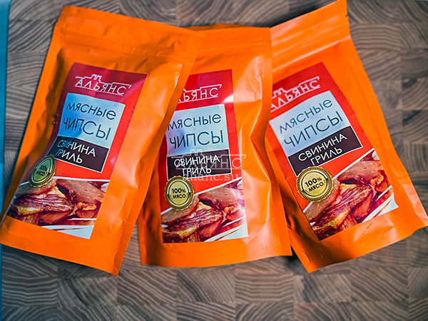 Мясо (АЛЬЯНС) вяленое свинина "Гриль" 50 гр. в Уссурийске