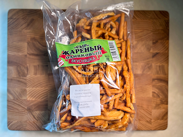 Жареный сыр "ВКУСНЯШКА" (Оливковый) 500гр. в Уссурийске