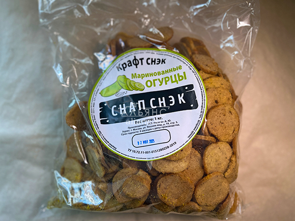 Снапсы ПШЕНИЧНЫЕ "Маринованные огурцы" в Уссурийске