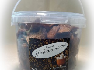 Ресторанные гренки с перцем чили: Гренки 