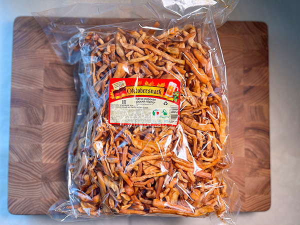 Нитка ЖАРЕНАЯ "Тайский перец" Oktobersnack 1 кг (сырный продукт) в Уссурийске