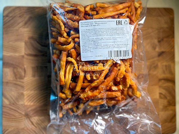 Нитка ЖАРЕНАЯ  Oktobersnack1 кг (сырный продукт) в Уссурийске