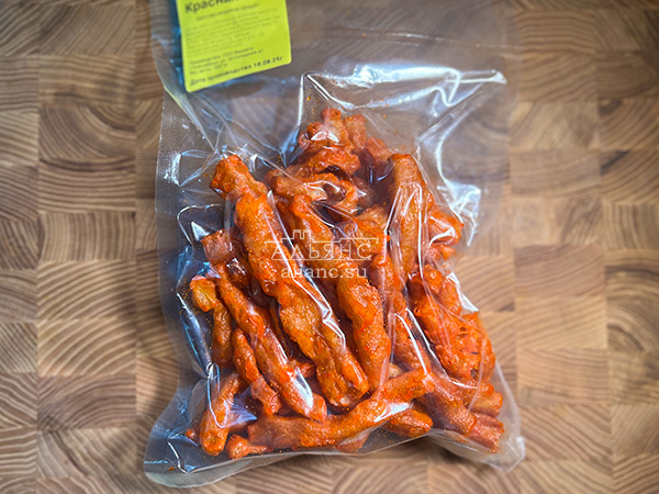 Жареный сыр СПАГЕТТИ "Красная икра" в Уссурийске