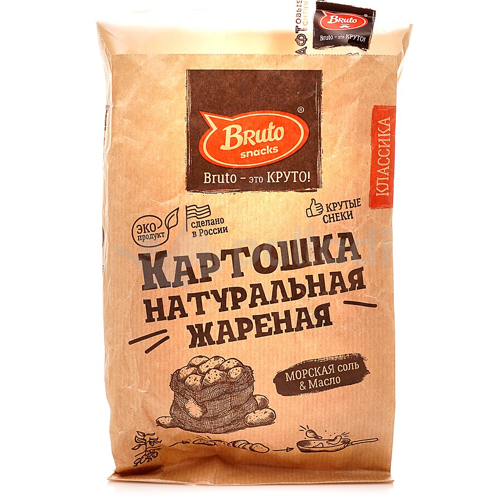 Картофель «Бруто» с солью 70 гр. в Уссурийске